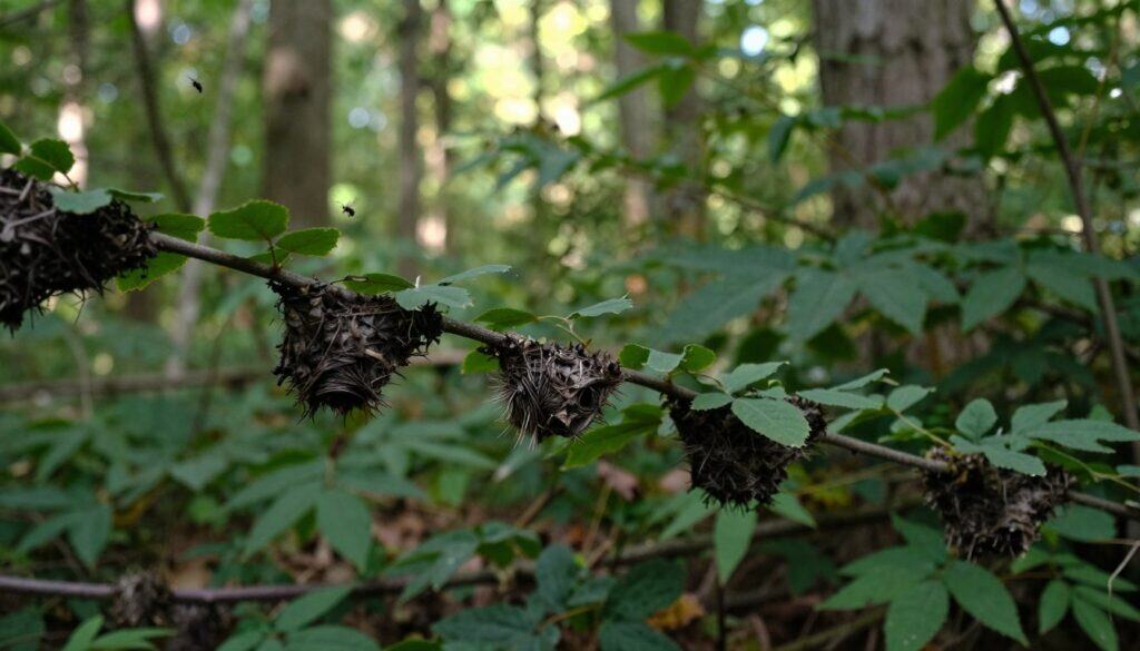 signes présence frelons asiatiques