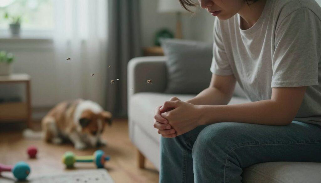 stress piqûres infestation impact psychologique