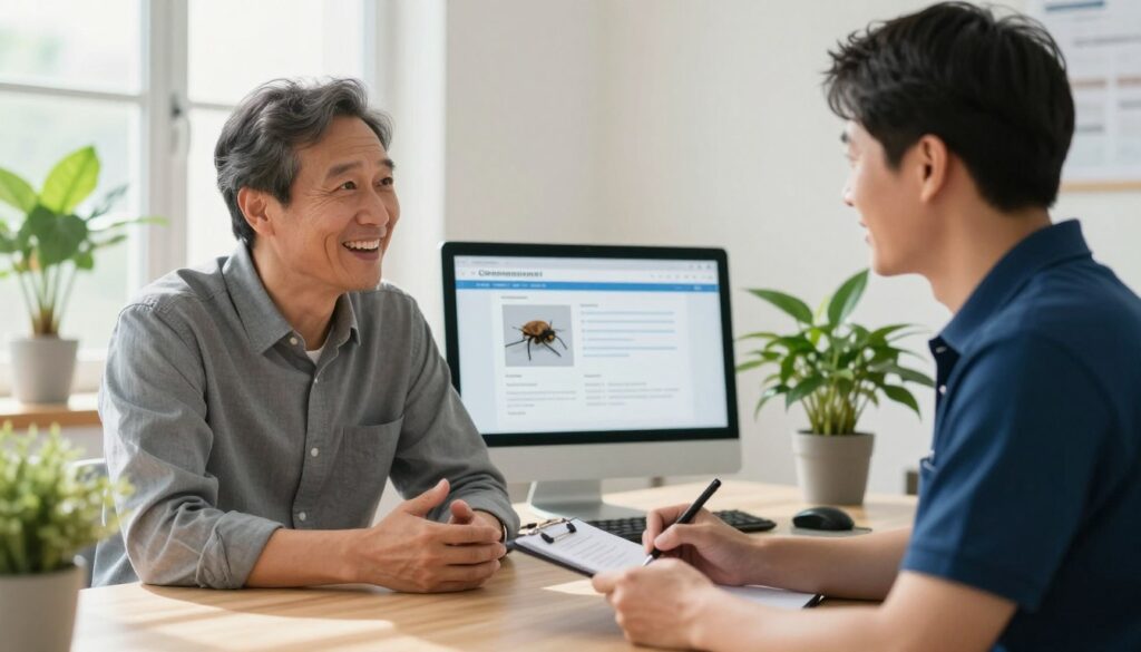 témoignages clients désinsectisation