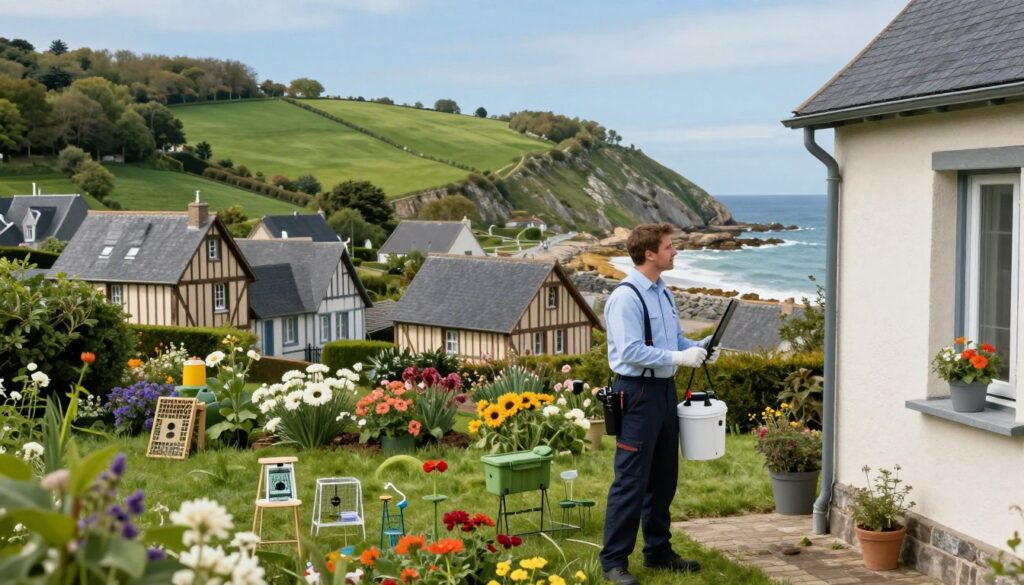 zone intervention dératisation Normandie